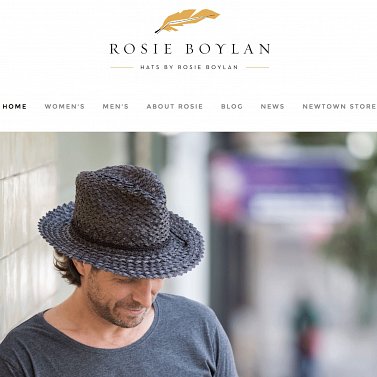 Hatsbyrosieboylan web page shop for hats