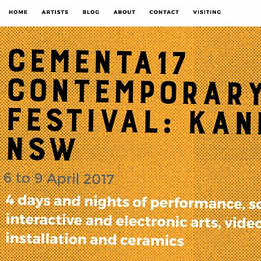 cementa website home image